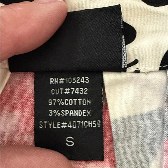 JKLA Floral PLEATED FULL Skirt - Black, White, and Pink - Picture 5 of 7